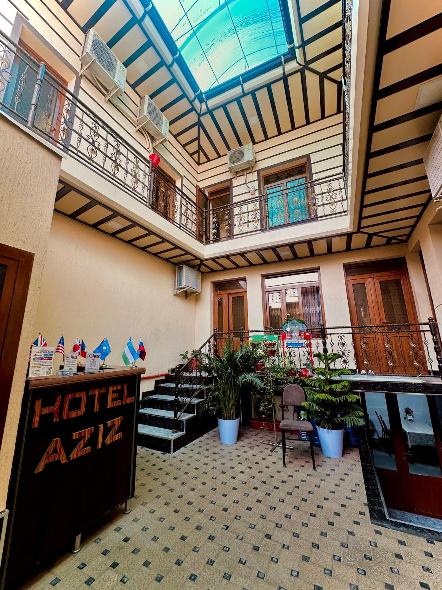 Aziz Hotel Самарканд Екстериор снимка